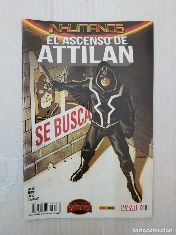 C&oacute;mics: INHUMANOS n&ordm; 18. EL ASCENSO DE ATTILAN - Foto 1