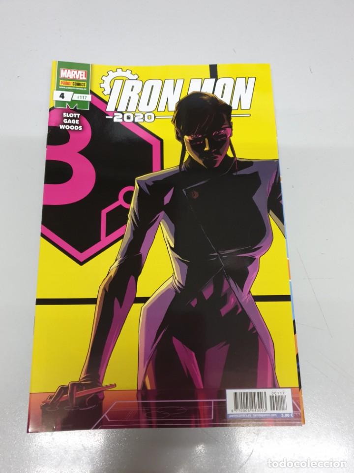 C&oacute;mics: IRON MAN 2020 N&ordm; 4 / 117 - DAN SLOTT / MARVEL PANINI - Foto 1