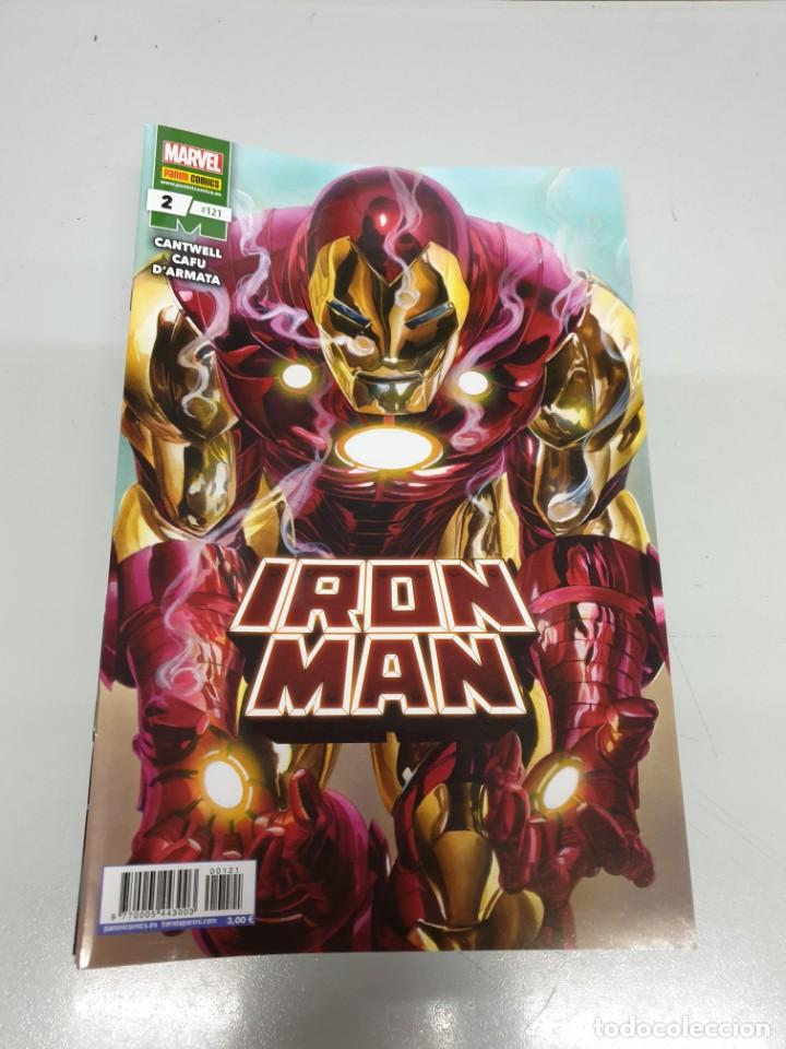 C&oacute;mics: IRON MAN N&ordm; 2 / 121 - / MARVEL PANINI - Foto 1