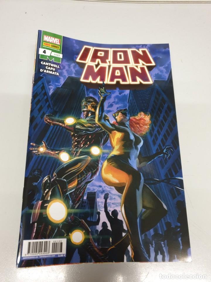C&oacute;mics: IRON MAN N&ordm; 4 / 123 - / MARVEL PANINI - Foto 1