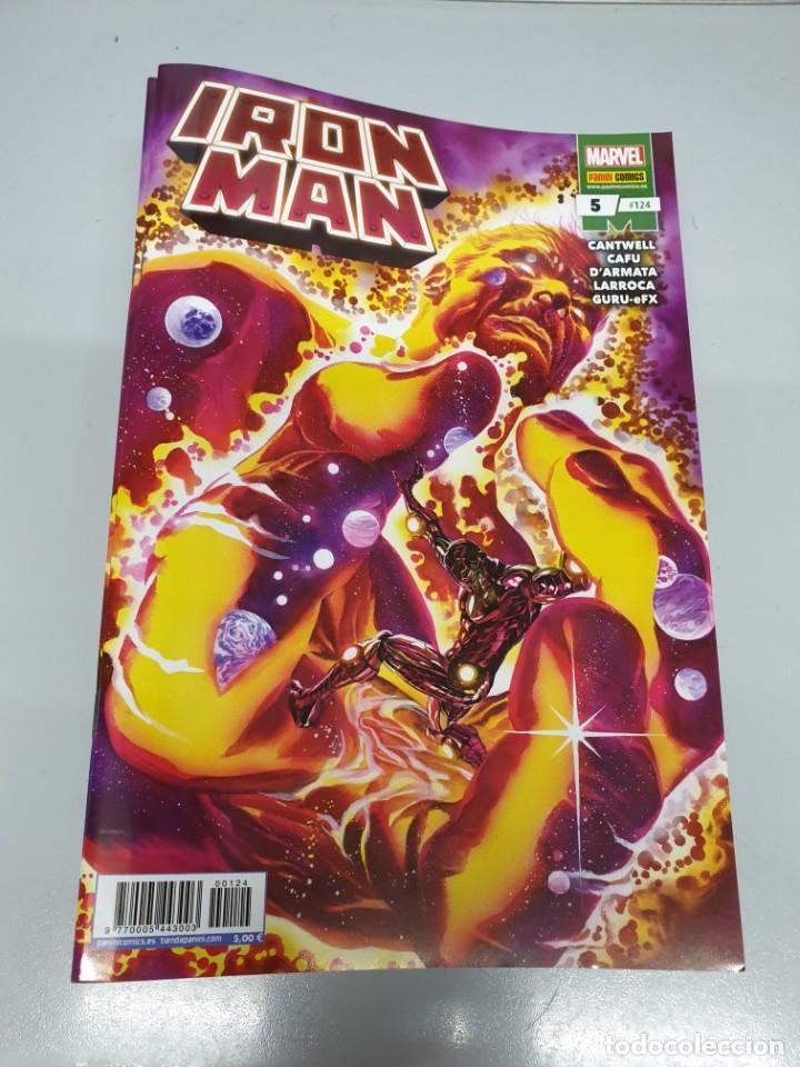 C&oacute;mics: IRON MAN N&ordm; 5 / 124 - / MARVEL PANINI - Foto 1