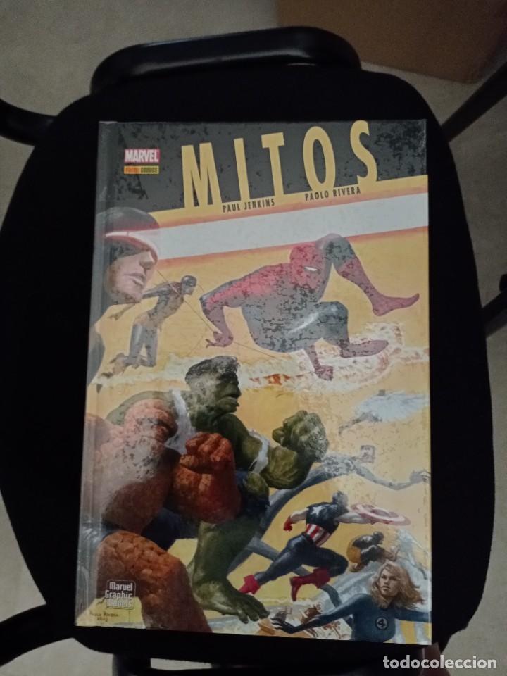 C&oacute;mics: MARVEL DELUXE MITOS, DE JENKINS Y RIVER (PANINI) FORRADO - Foto 1