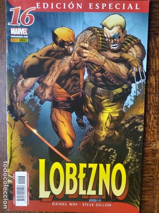 C&oacute;mics: LOBEZNO V.4 N&ordm; 16- MARVEL COMICS PANINI- - Foto 1