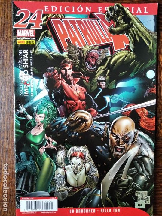 C&oacute;mics: PATRULLA X V.3 N&ordm; 24 - MARVEL COMICS PANINI - Foto 1