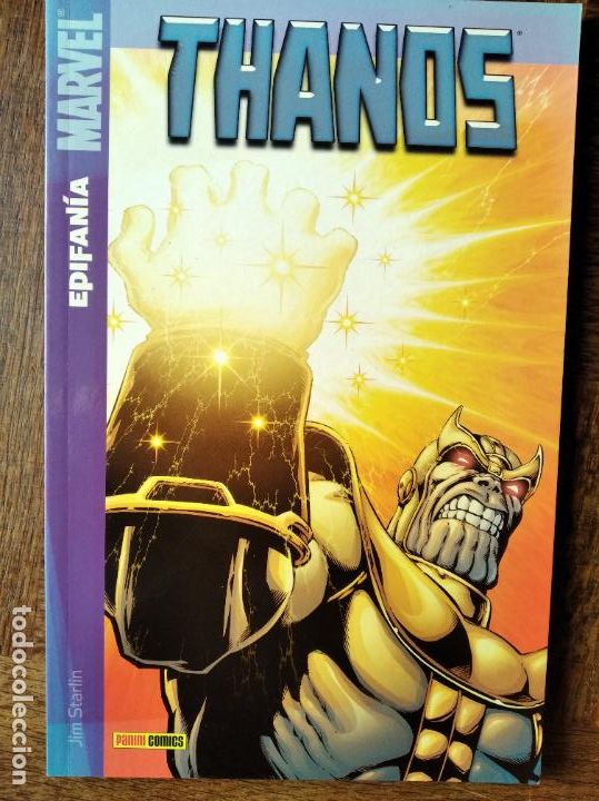 C&oacute;mics: THANOS, TOMO: EPIFANIA - JIM STARLIN - PANINI MARVEL COMICS. - Foto 1