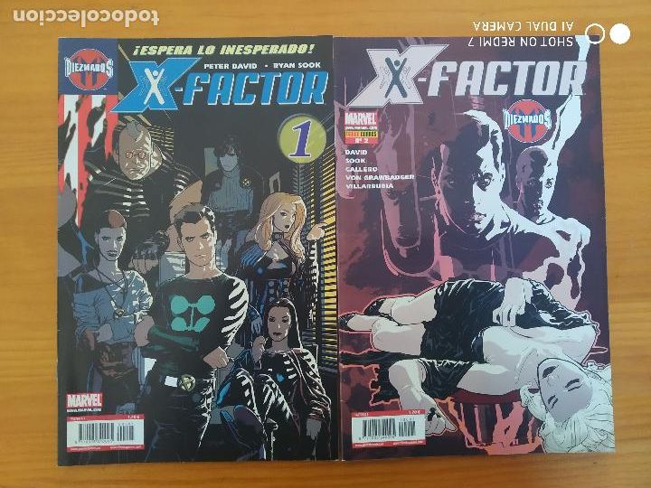 C&oacute;mics: X FACTOR N&ordm; 1, 2, 3 Y 4 - MARVEL - PANINI (6P) - Foto 2