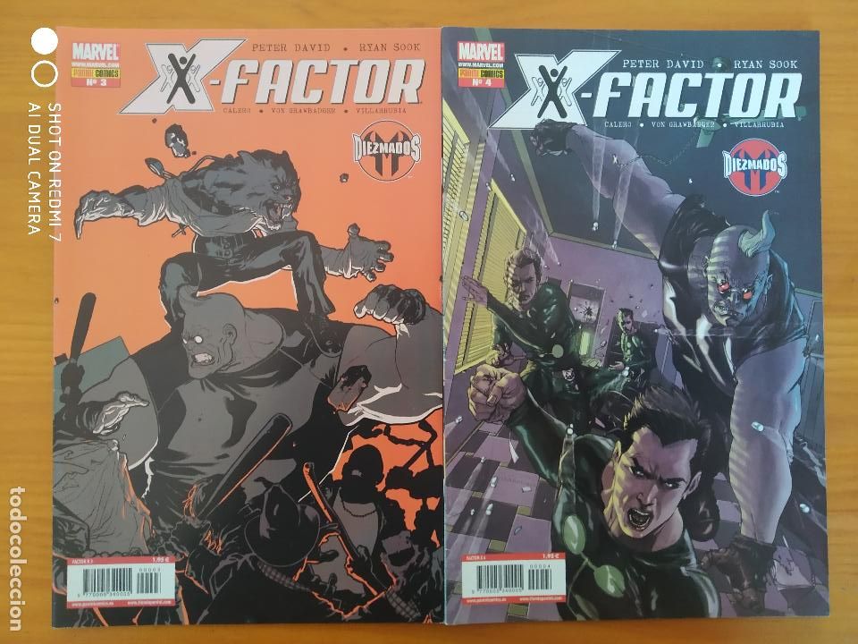 C&oacute;mics: X FACTOR N&ordm; 1, 2, 3 Y 4 - MARVEL - PANINI (6P) - Foto 3