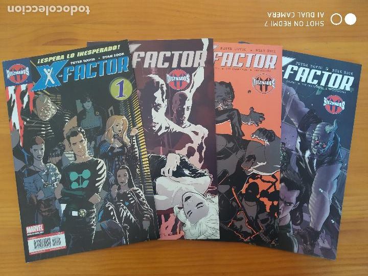 C&oacute;mics: X FACTOR N&ordm; 1, 2, 3 Y 4 - MARVEL - PANINI (6P) - Foto 1