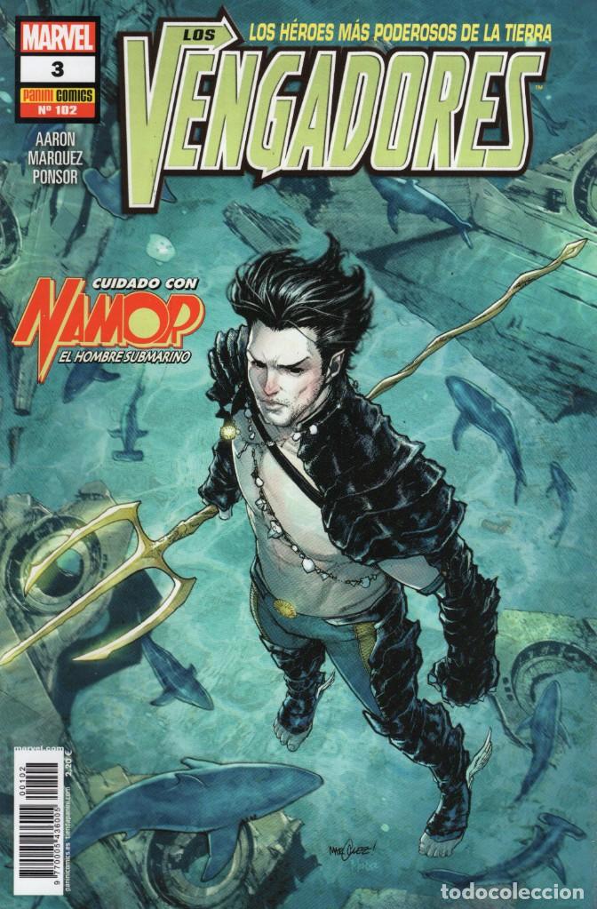 C&oacute;mics: LOS VENGADORES VOL. 4 N&ordm; 102 / 3 - PANINI - IMPECABLE - Foto 1
