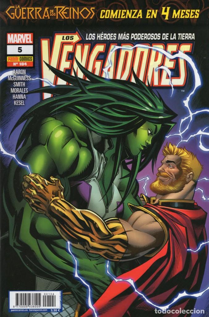 C&oacute;mics: LOS VENGADORES VOL. 4 N&ordm; 104 / 5 - PANINI - IMPECABLE - Foto 1