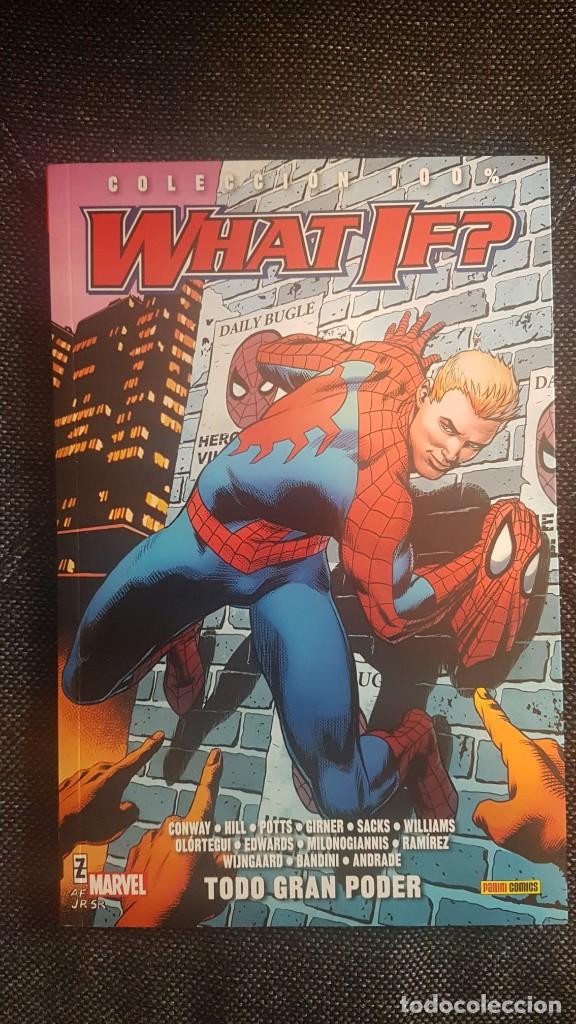 C&oacute;mics: 100% MARVEL - WHAT IF? - TODO GRAN PODER - TOMO - PANINI - DESCUENTO 10%&iexcl;&iexcl;&iexcl; - Foto 1
