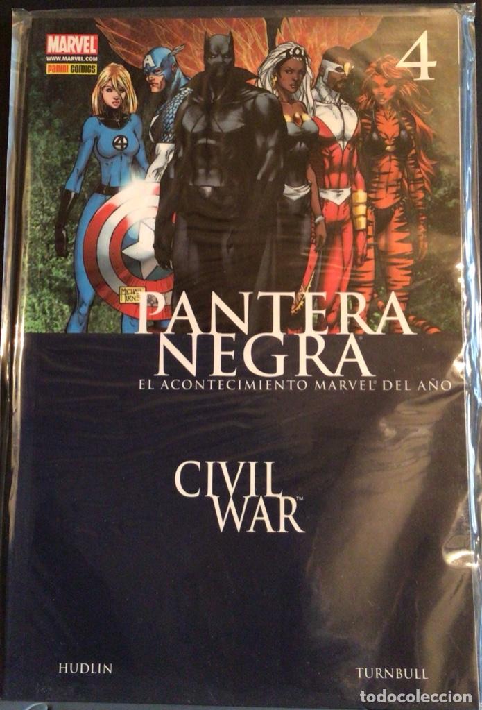 C&oacute;mics: Civil war pantera negra - Foto 1