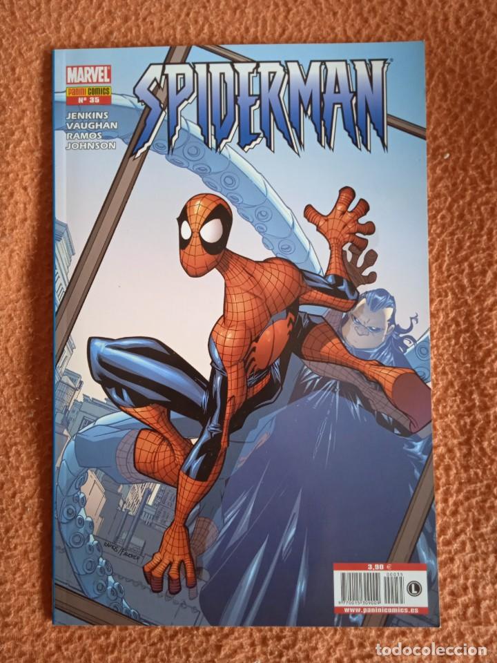 C&oacute;mics: SPIDERMAN LOMO AZUL 35 PANINI - Foto 1