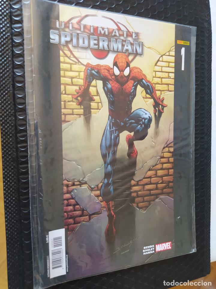 C&oacute;mics: ULTIMATES SPIDERMAN #1-BENDIS-PANINI-NM-BOLSA & BACKBOARD - Foto 2