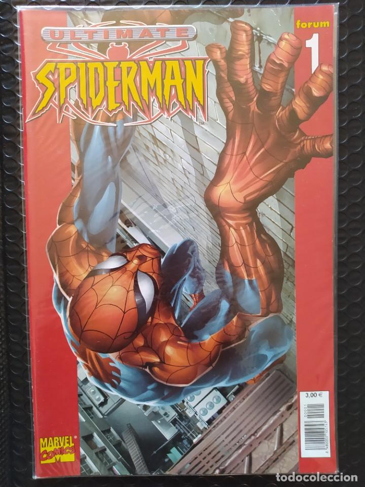 C&oacute;mics: ULTIMATES SPIDERMAN #1-PANINI-NM-BOLSA & BACKBOARD - Foto 1