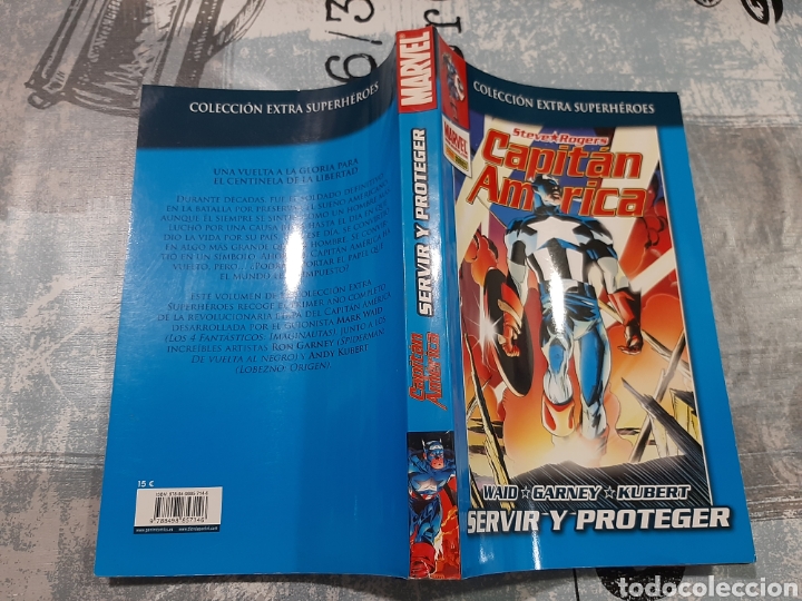 C&oacute;mics: Capit&aacute;n Am&eacute;rica, Colecci&oacute;n Extra Superh&eacute;roes, Servir y proteger - Foto 2
