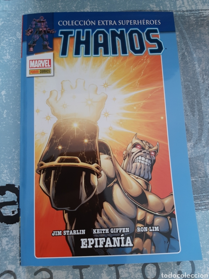 C&oacute;mics: Thanos, Epifan&iacute;a, Colecci&oacute;n extra superh&eacute;roes - Foto 1