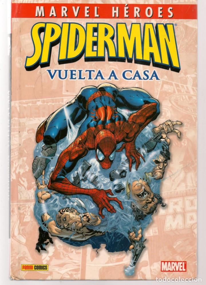 C&oacute;mics: SPIDERMAN. VUELTA A CASA. MARVEL H&Eacute;ROES. PANINI COMICS. (B/A59) - Foto 1