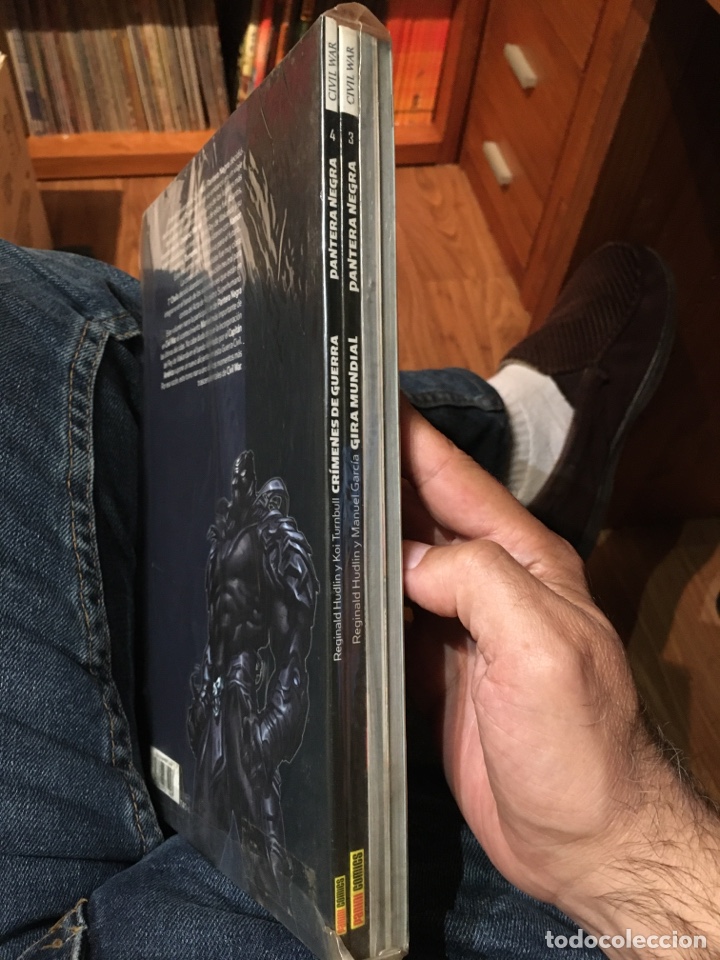 C&oacute;mics: PANTERA NEGRA - TOMOS 1 , 2 , 3 Y 4 - PANINI - Foto 2