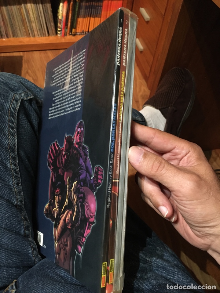 C&oacute;mics: PANTERA NEGRA - TOMOS 1 , 2 , 3 Y 4 - PANINI - Foto 1
