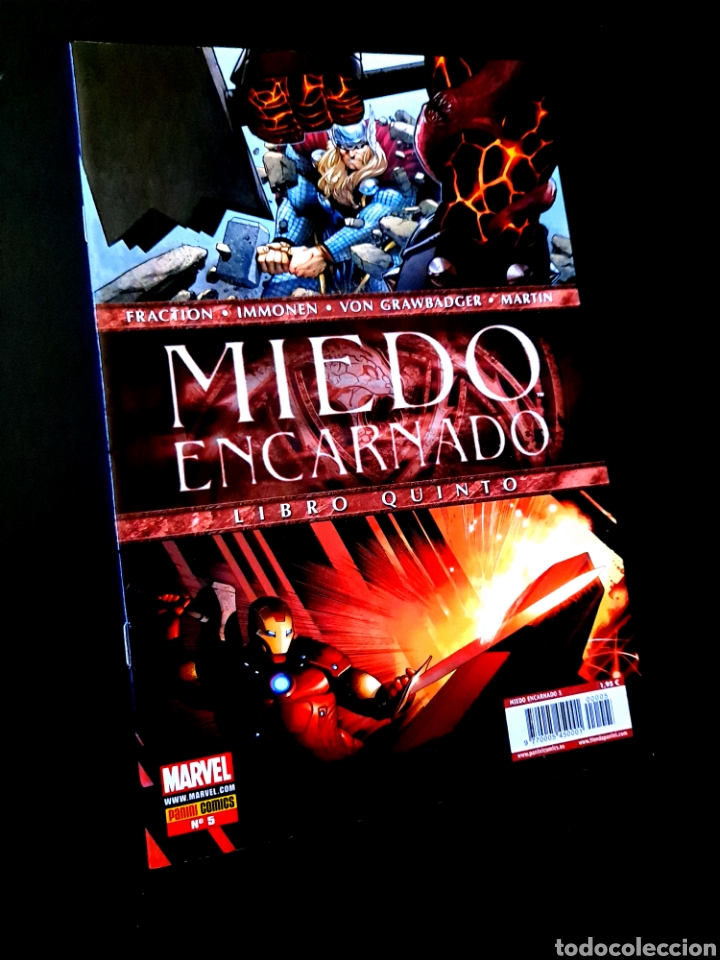 Comics: EXCELENTE ESTADO MIEDO ENCARNADO 5 COMICS PANINI MARVEL