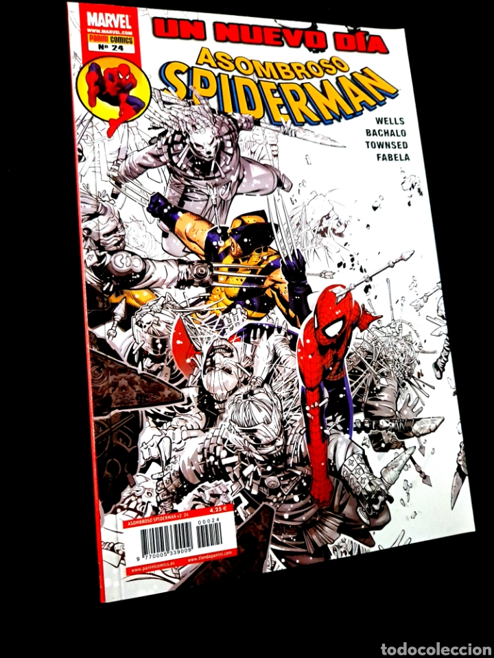 C&oacute;mics: EXCELENTE ESTADO ASOMBROSO SPIDERMAN 24 COMICS PANINI MARVEL - Foto 1