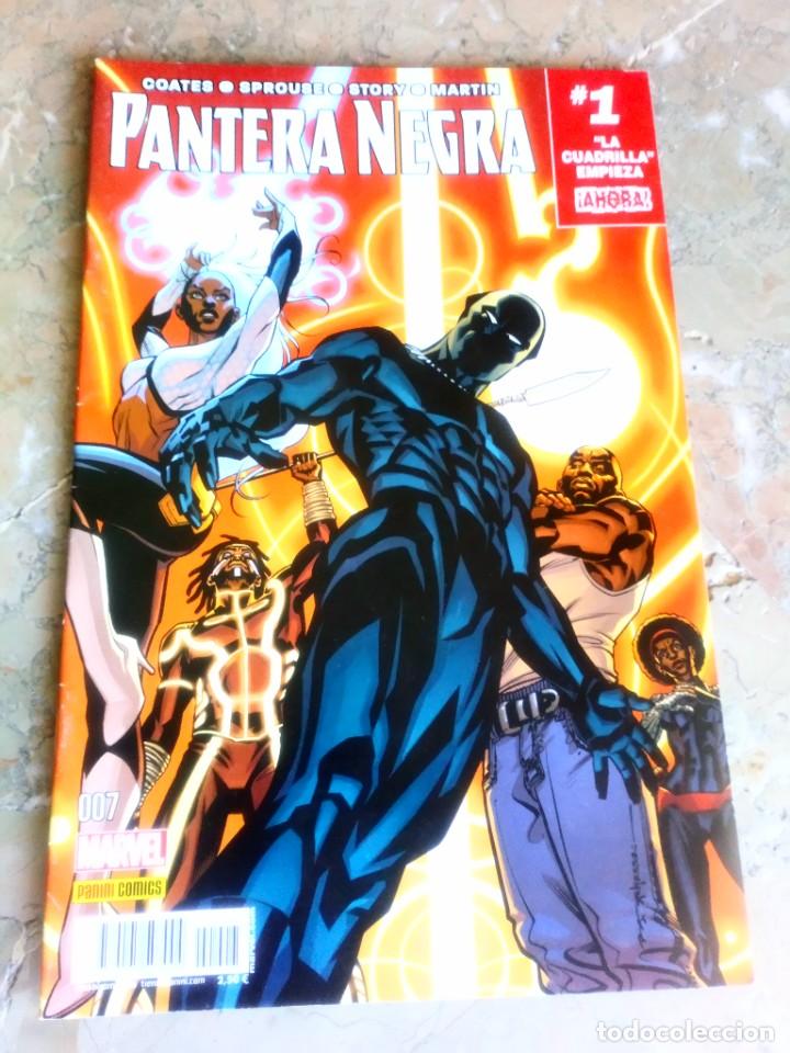 C&oacute;mics: Pantera Negra A&ntilde;o 2 N&ordm; 7 PANINI - Foto 1