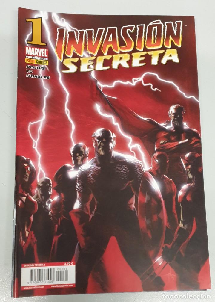 C&oacute;mics: INVASION SECRETA N&ordm; 1 / BRIAN MICHAEL BENDIS - LEINIL YU / MARVEL - PANINI - Foto 1
