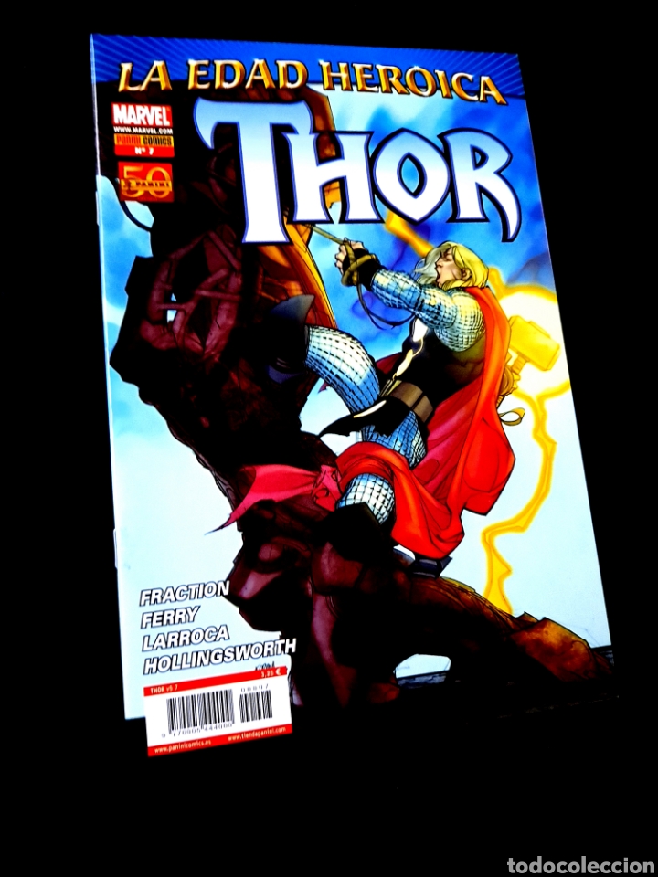 C&oacute;mics: EXCELENTE ESTADO THOR 7 LA EDAD HEROICA COMICS PANINI MARVEL - Foto 1