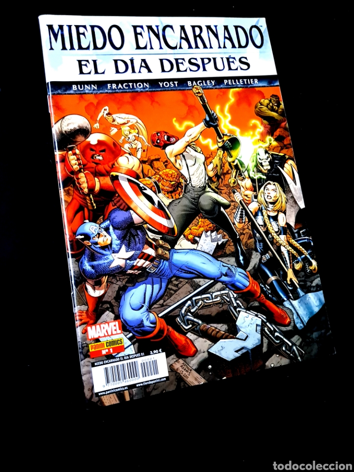 Comics: EXCELENTE ESTADO MIEDO ENCARNADO 1 EL D&Iacute;A DESPUES COMICS PANINI MARVEL