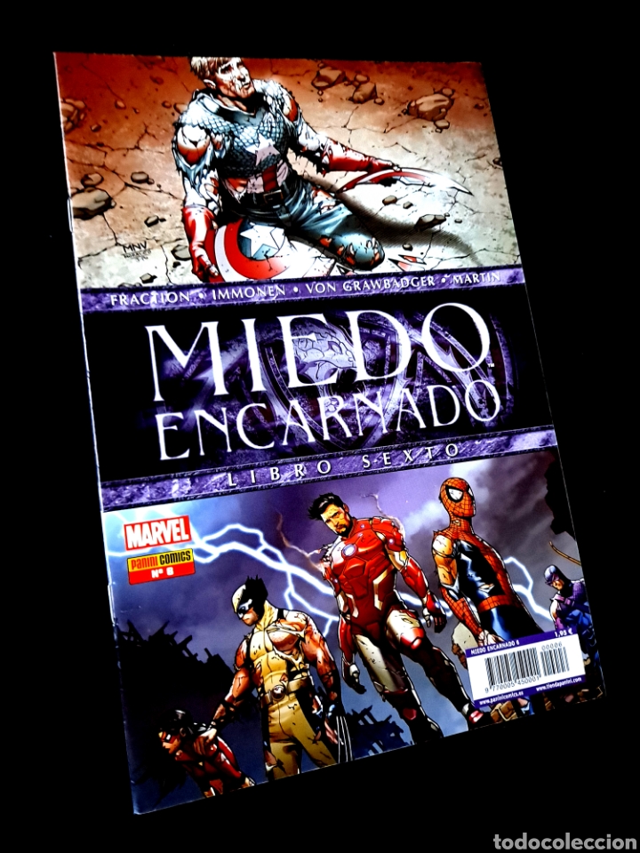 C&oacute;mics: EXCELENTE ESTADO MIEDO ENCARNADO 6 LIBRO SEXTO COMICS PANINI MARVEL - Foto 1