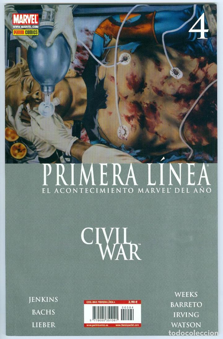 Fumetti: Panini. Civil war. Primera l&iacute;nea. 4