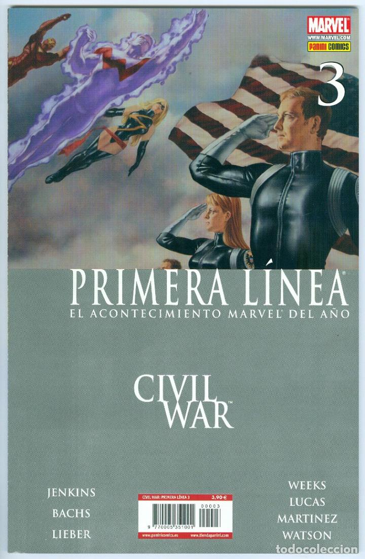 Fumetti: Panini. Civil war. Primera l&iacute;nea. 3