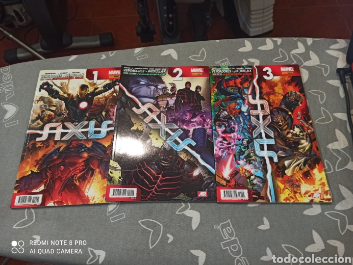 C&oacute;mics: Vengadores patrulla X Axis 3 n&uacute;meros completa - Foto 1