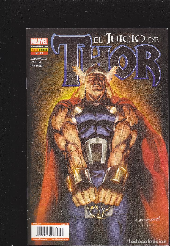 C&oacute;mics: THOR - VOL 4 - N&ordm; 22 DE 37 - El juicio de Thor - PANINI - - Foto 1