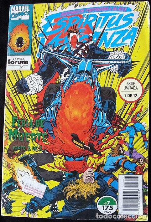 C&oacute;mics: ESPIRITUS DE VENGANZA - MARVEL COMICS - NUM 7 - SERIE LIMITADA 7 DE 12 - - Foto 1