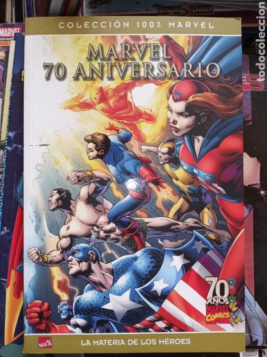 Comics: Marvel 70 aniversario La materia de los h&eacute;roes cj4