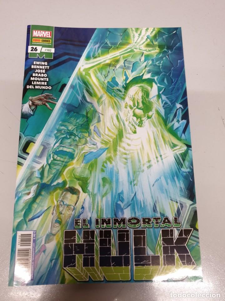 C&oacute;mics: EL INMORTAL HULK N&ordm; 26 / 102 - AL EDWING / MARVEL - PANINI - Foto 1