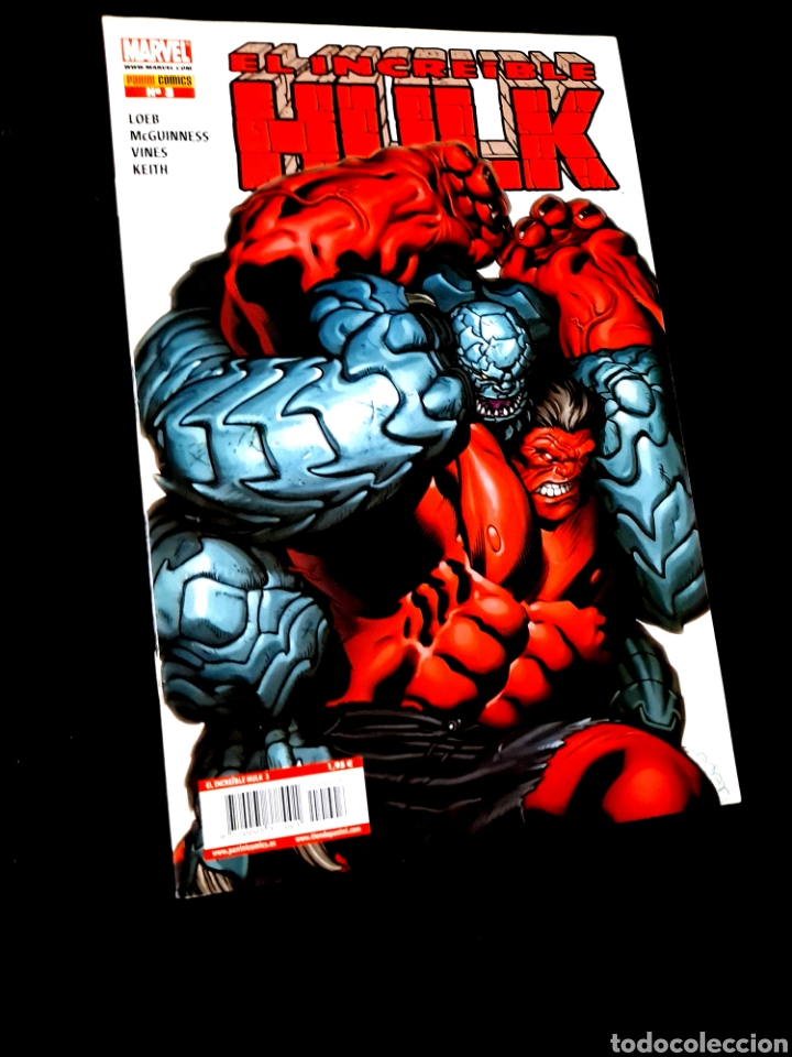 C&oacute;mics: DE KIOSCO EL INCREIBLE HULK 3 COMICS PANINI MARVEL - Foto 1