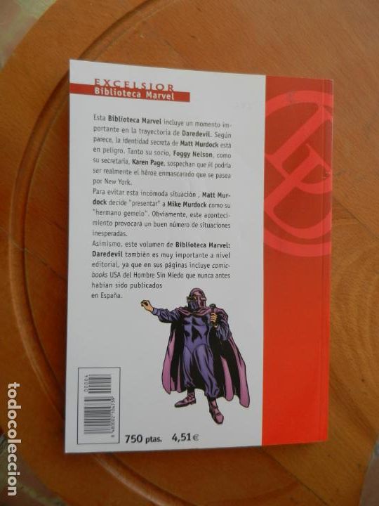 C&oacute;mics: DAREDEVIL - &iexcl;EL HOMBRE SIN MIEDO! - N&ordm; 4 - MARVEL COMIC - FORUM. - Foto 2