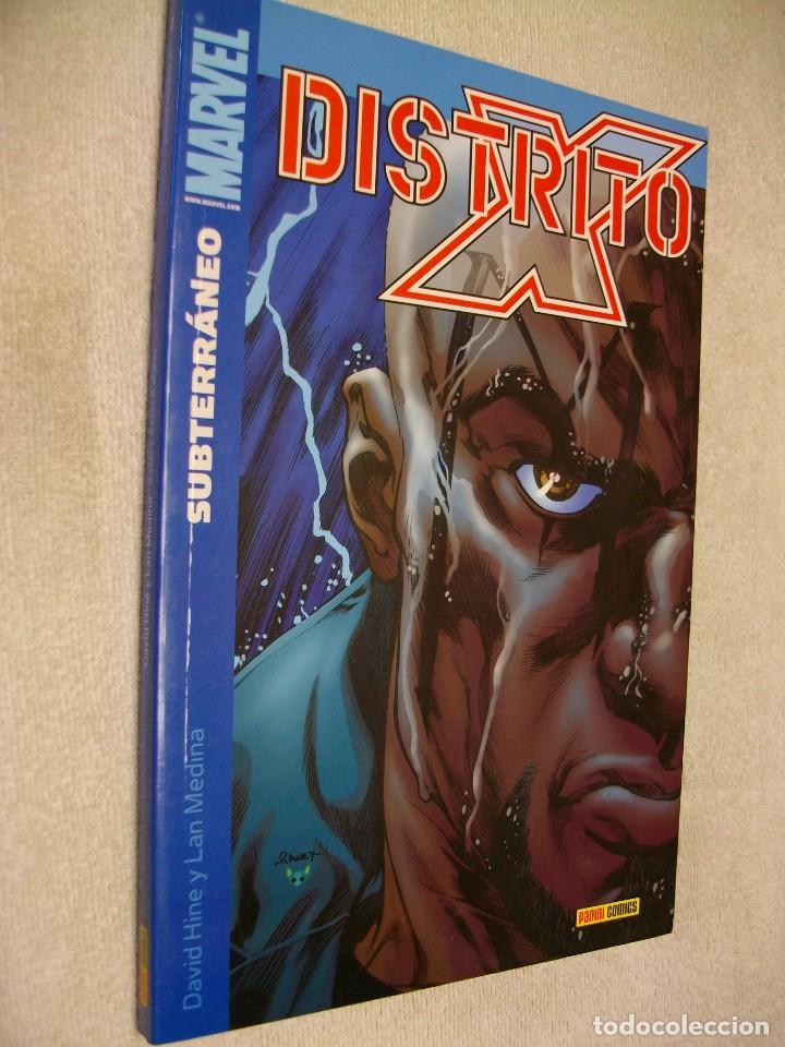 C&oacute;mics: SUBTERRANEO DISTRITO X - Foto 1