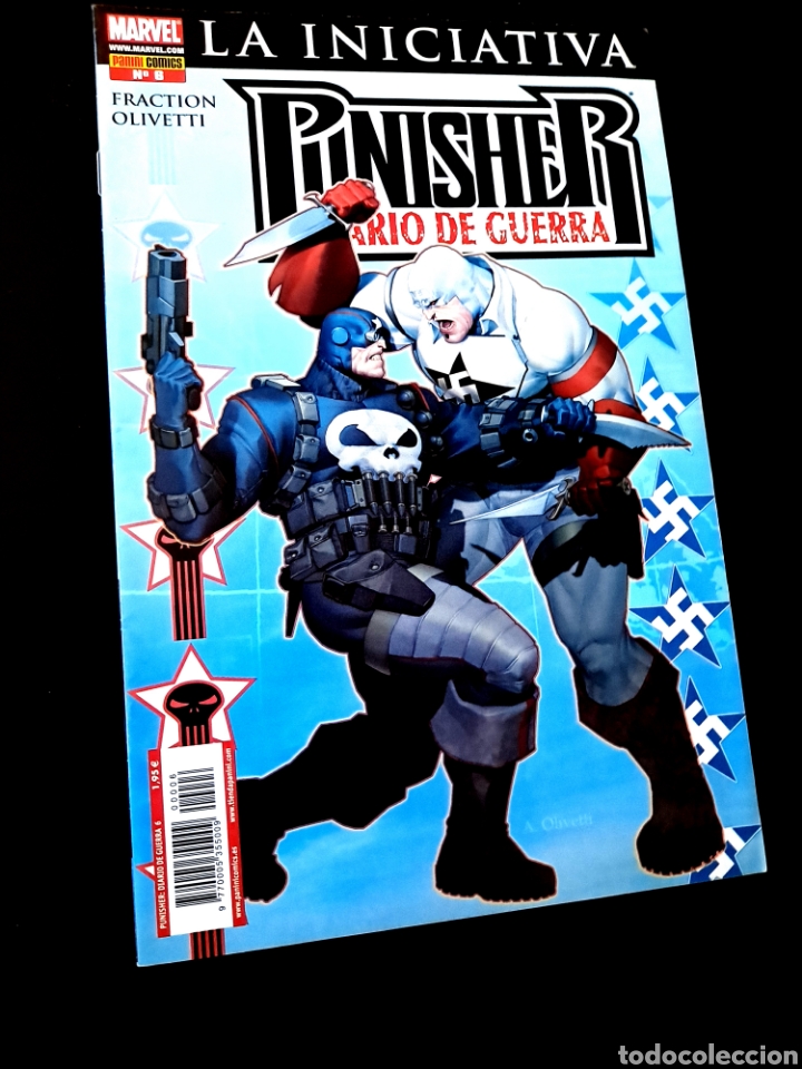 C&oacute;mics: DE KIOSCO PUNISHER DIARIO DE GUERRA 6 COMICS PANINI MARVEL - Foto 1
