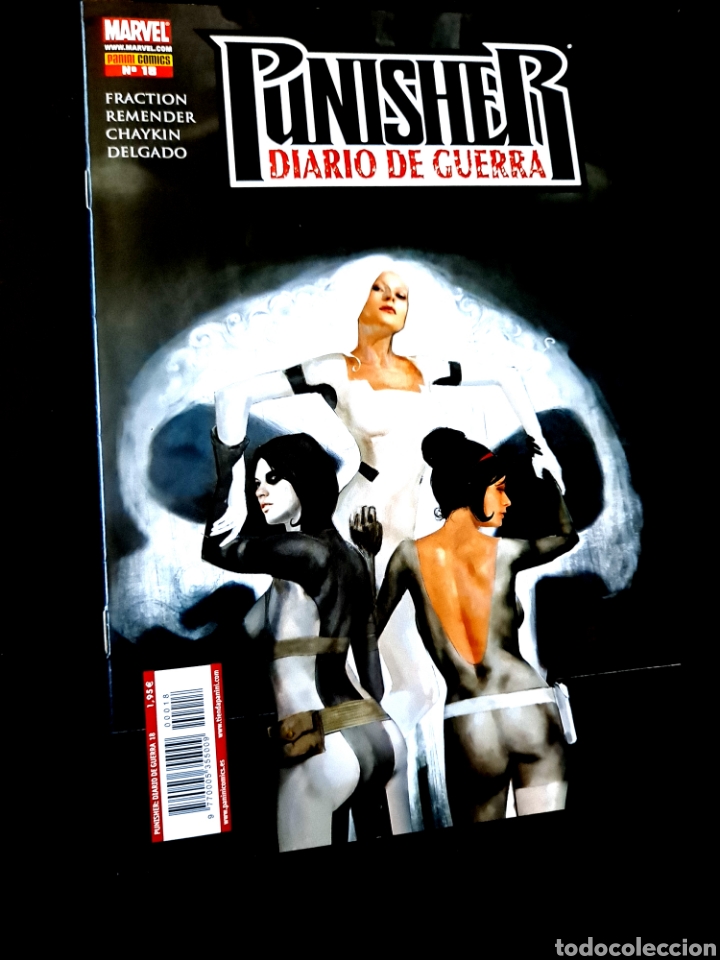 C&oacute;mics: DE KIOSCO PUNISHER DIARIO DE GUERRA 18 COMICS PANINI MARVEL - Foto 1