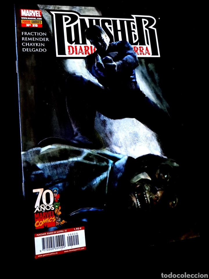 C&oacute;mics: DE KIOSCO PUNISHER DIARIO DE GUERRA 20 COMICS PANINI MARVEL - Foto 1