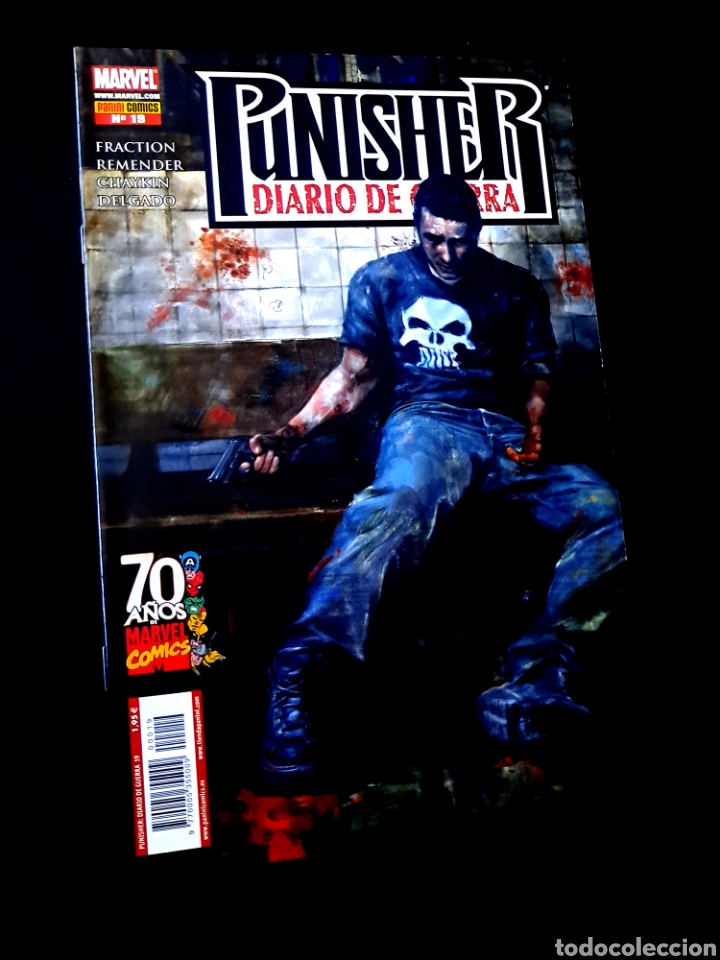C&oacute;mics: DE KIOSCO PUNISHER DIARIO DE GUERRA 19 COMICS PANINI MARVEL - Foto 1