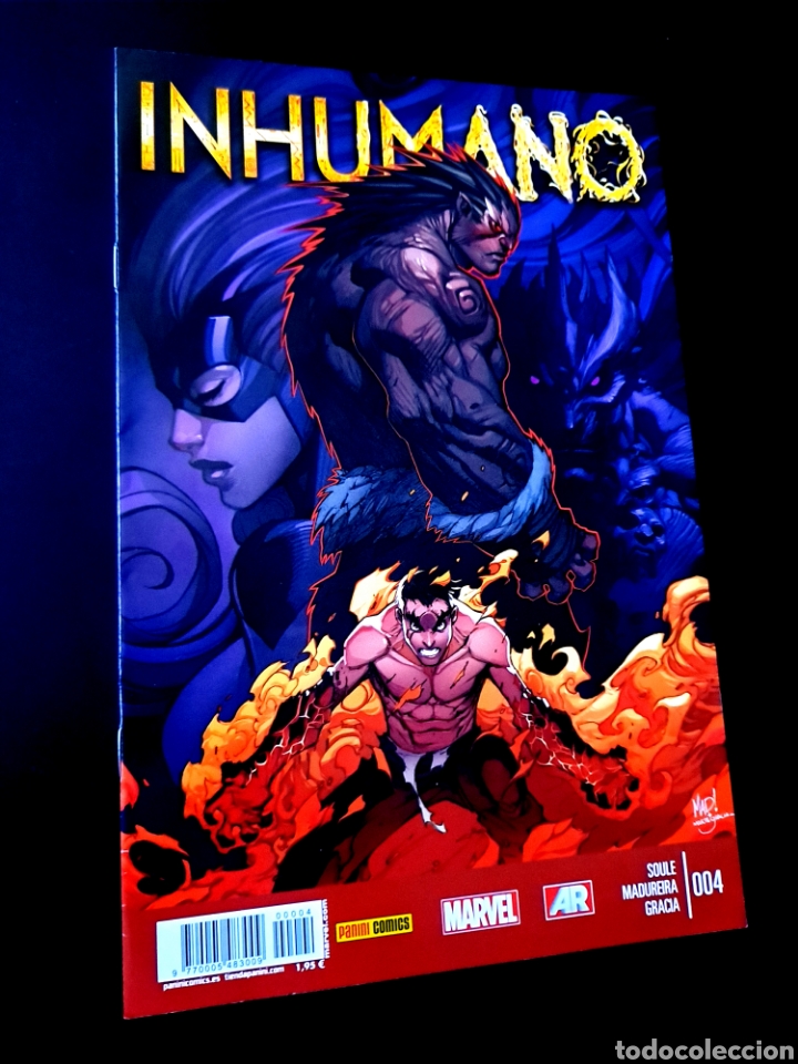 C&oacute;mics: DE KIOSCO INHUMANO 4 COMICS PANINI MARVEL - Foto 1