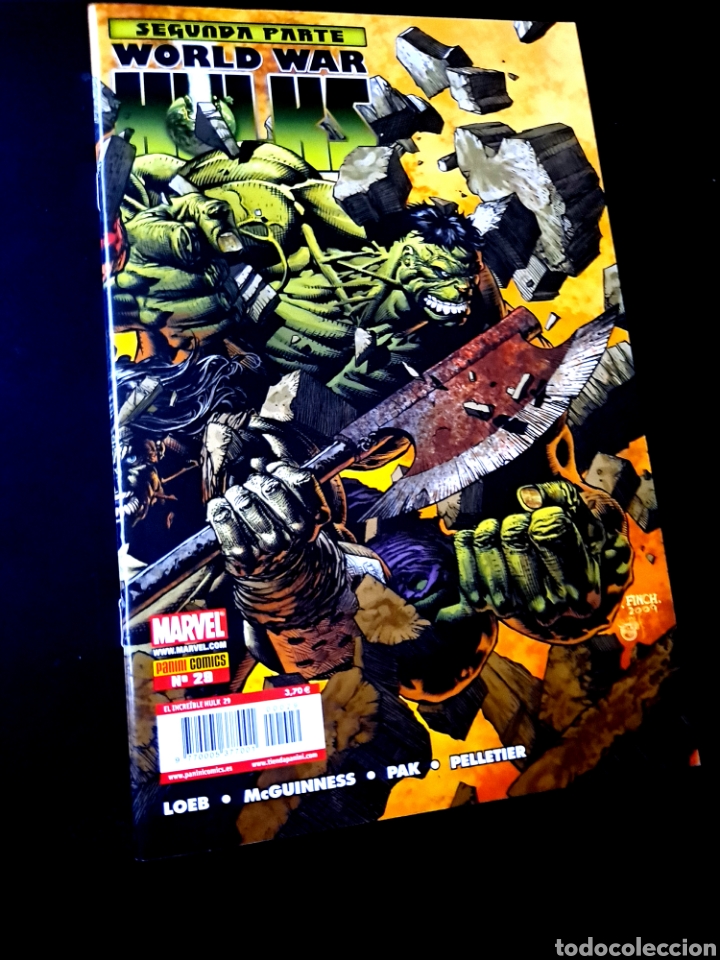 C&oacute;mics: DE KIOSCO EL INCREIBLE HULK 29 WORLD WAR COMICS PANINI COMICS - Foto 1