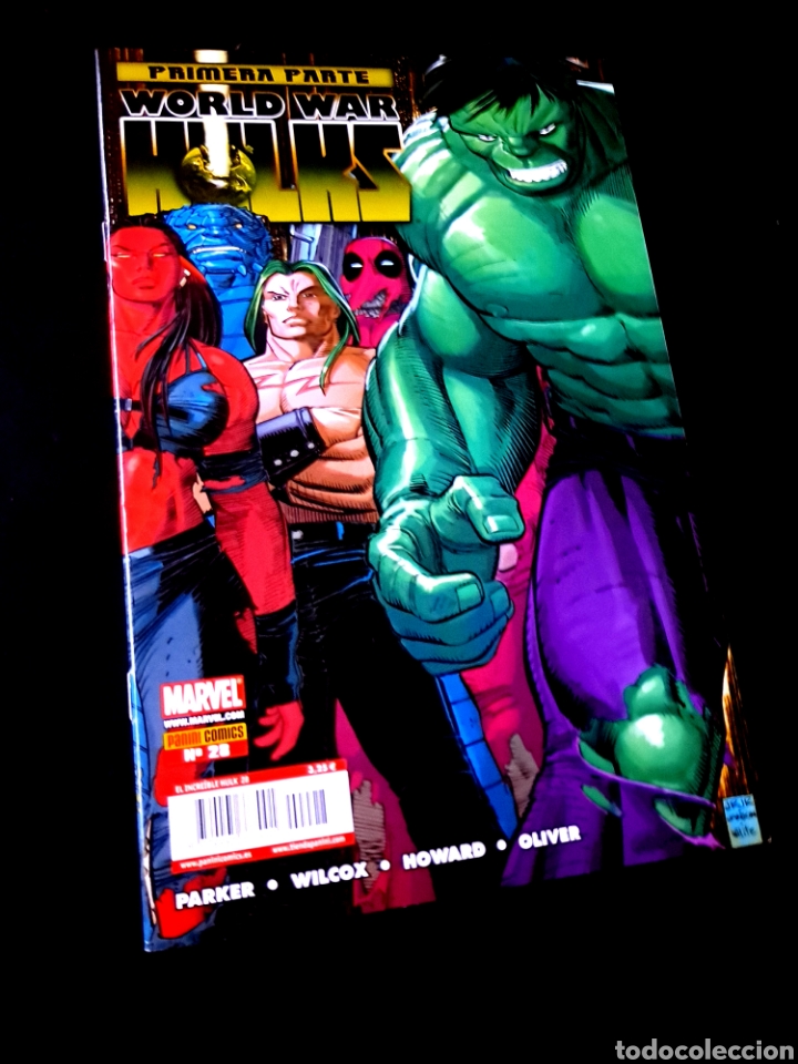 C&oacute;mics: DE KIOSCO EL INCREIBLE HULK 28 WORLD WAR COMICS PANINI COMICS - Foto 1