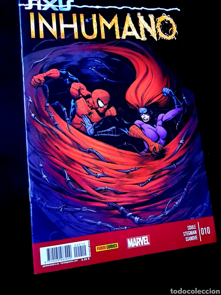 C&oacute;mics: CASI EXCELENTE ESTADO INHUMANO 10 COMICS PANINI COMICS - Foto 1
