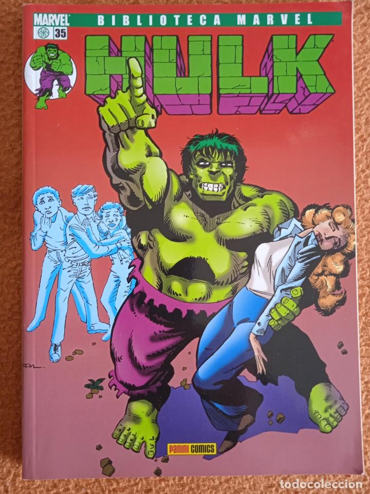 C&oacute;mics: BIBLIOTECA MARVEL HULK N&ordm; 35 - MUY BUEN ESTADO - Foto 1